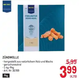 Metro Zündwolle Angebot