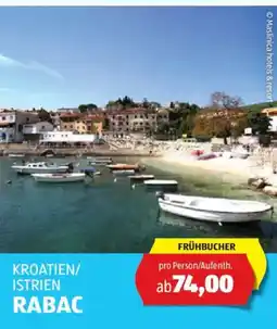 Hofer Reisen Kroatien istrien rabac Angebot