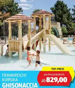 Hofer Reisen Frankreich korsika ghisonaccia Angebot