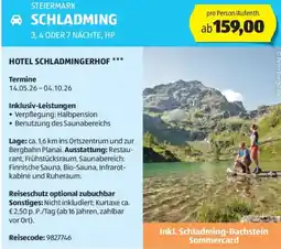 Hofer Reisen Steiermark schladming Angebot