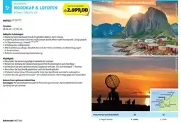 Hofer Reisen Rundreise nordkap & lofoten Angebot