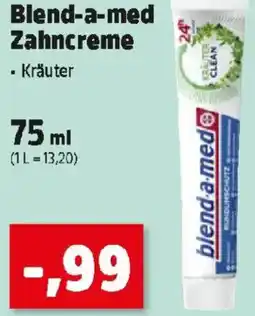Thomas Philipps Blend a med Zahncreme Angebot