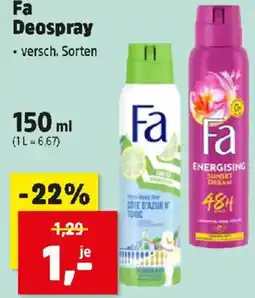 Thomas Philipps Fa Deospray Angebot