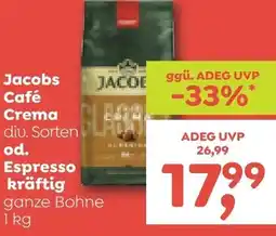 ADEG Jacobs Café Crema Angebot