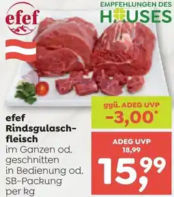 ADEG efef Rindsgulasch fleisch fleisch Angebot