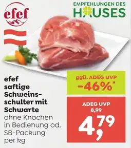 ADEG efef saftige Schweins schulter mit Schwarte Angebot