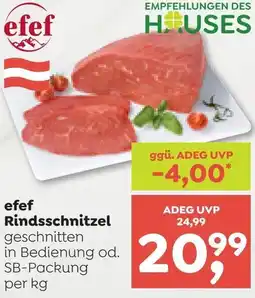 ADEG efef Rindsschnitzel Angebot