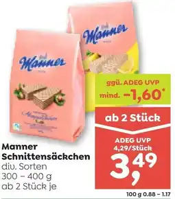 ADEG Manner Schnittensäckchen Angebot