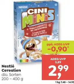 ADEG Nestlé Cerealien Angebot