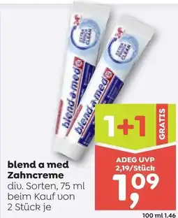 ADEG blend a med Zahncreme Angebot