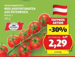 Hofer MIDI-RISPENTOMATEN AUS ÖSTERREICH Angebot