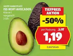 Hofer ISS REIF! AVOCADOS Angebot