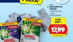 Hofer ARIEL WASCHMITTEL PULVER Angebot