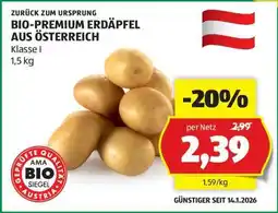 Hofer BIO-PREMIUM ERDÄPFEL AUS ÖSTERREICH Angebot