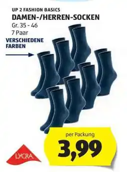 Hofer DAMEN-/HERREN-SOCKEN Angebot