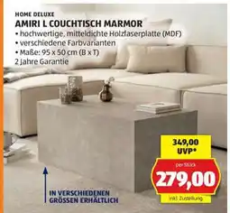 Hofer AMIRI L COUCHTISCH MARMOR Angebot
