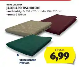 Hofer JACQUARD-TISCHDECKE Angebot