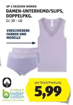 Hofer DAMEN-UNTERHEMD/SLIPS, DOPPELPKG Angebot