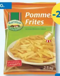 T&G Bauernland Pommes Frites Angebot