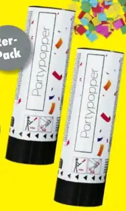 TEDi Party Popper-Set Angebot