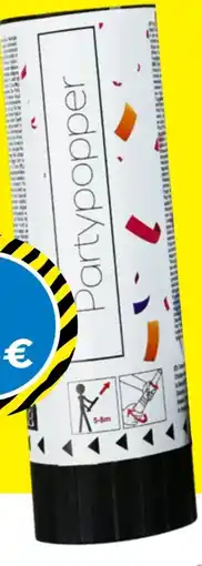 TEDi Party Popper Angebot