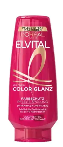 dm L'Oréal Paris Elvital Color Glanz Pflege Spülung Angebot