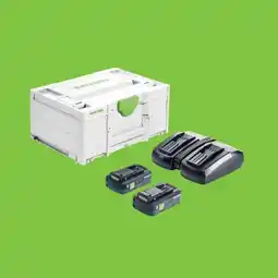0815 Festool Energie-Set SYS 18V 2x4,0/TCL 6 DUO Angebot