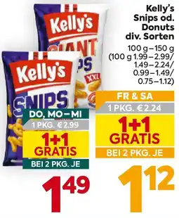 Billa Kelly's snips Angebot