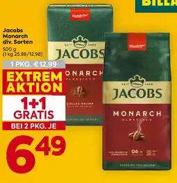 Billa Jacobs Monarch div. Sorten Angebot