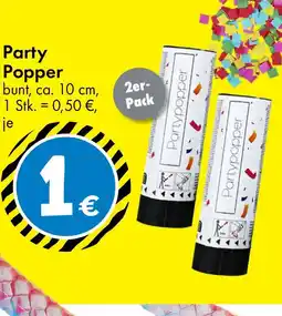 TEDi Party Popper Angebot
