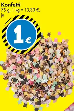 TEDi Konfetti Angebot