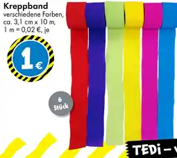 TEDi Kreppband Angebot