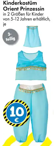 TEDi Kinderkostüm Orient Prinzessin Angebot