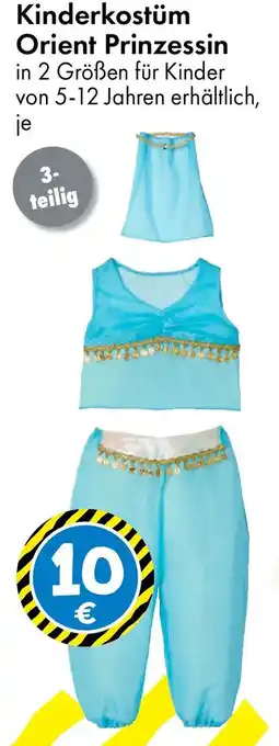 Kinderkostüm Orient Prinzessin