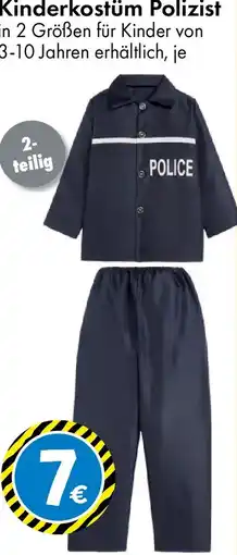 TEDi Kinderkostüm Polizist Angebot