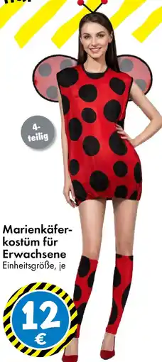 TEDi Marienkäfer- kostüm für erwachsene Angebot