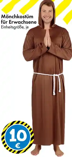 TEDi Mönchkostüm für Erwachsene Angebot