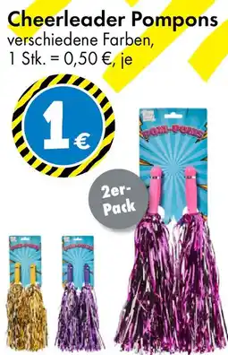 TEDi Cheerleader Pompons Angebot