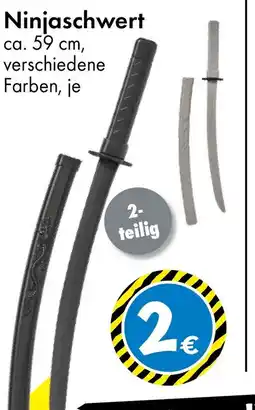 TEDi Ninjaschwert Angebot