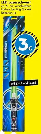 TEDi LED Laserschwert Angebot