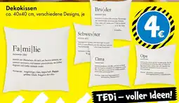 TEDi Dekokissen Angebot
