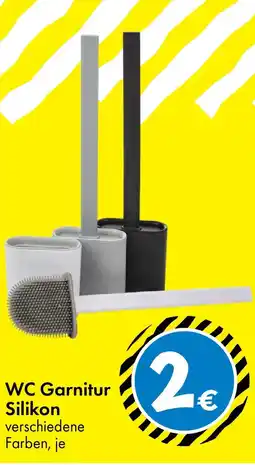 TEDi WC Garnitur Silikon Angebot