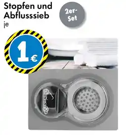 TEDi Stopfen und Abflusssieb Angebot