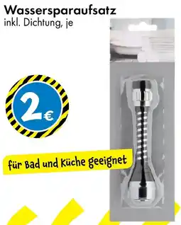 TEDi Wassersparaufsatz Angebot