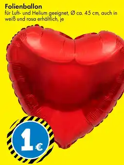 TEDi Folienballon Angebot