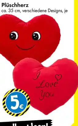 TEDi Plüschherz Angebot