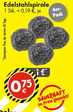 TEDi Edelstahlspirale Angebot