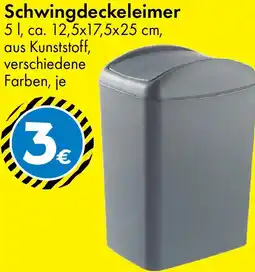 TEDi Schwingdeckeleimer Angebot
