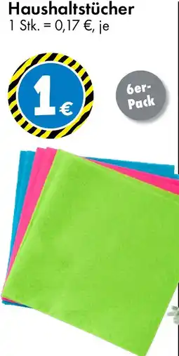 TEDi Haushaltstücher Angebot