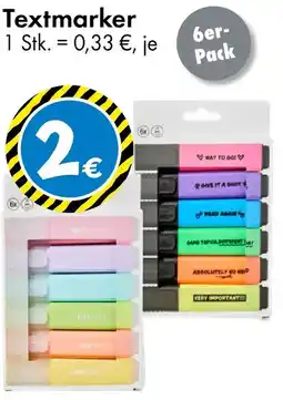 TEDi Textmarker Angebot